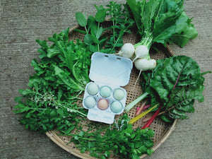 Box A: Farmer's Select Vegetables + free-range eggs  ( for 6/2)
